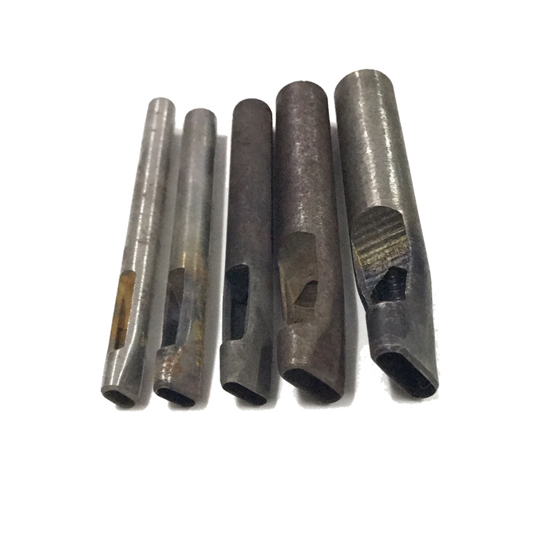 Oval Shaped Metal Eyelets Grommet Setter Tools & Anvil Die Set Punch