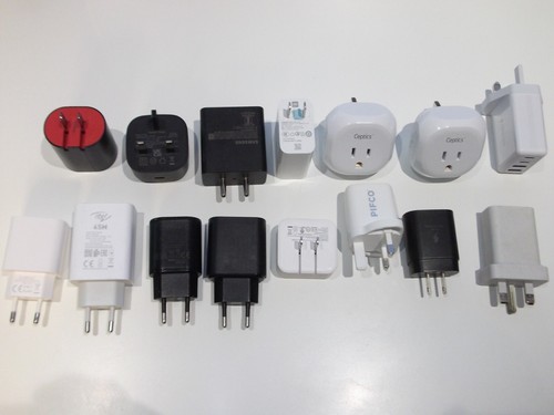 15x Mi , Samsung , Ugreen ect Charger Adapter USB C - UK EU US PLUG - JOBLOT - 第 1/19 張圖片
