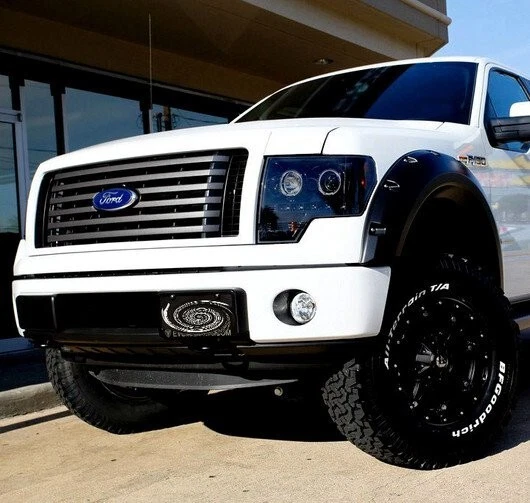 Faros halo proyector CCFL para Ford F-150 y Raptor SVT 2009-2014 Foto 4 de 4