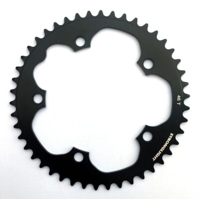 Corona Interna Stronglight Dural 5083 42T Shimano Fit 9/10v - 130 Mm Per Bici Da Strada