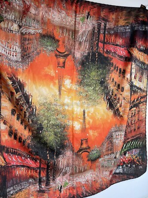 Minelli Exclusive Paris Square 34 x34  Scarf