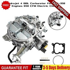 Quadrajet 4 Bbl Carburetor For 305-350 Engines 650 Cfm Electric Chokeu U