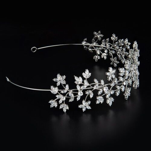 Bride Hair Band Wedding Tiaras Hair Accessories Jewelry Headpiece Hairband - Picture 1 of 24