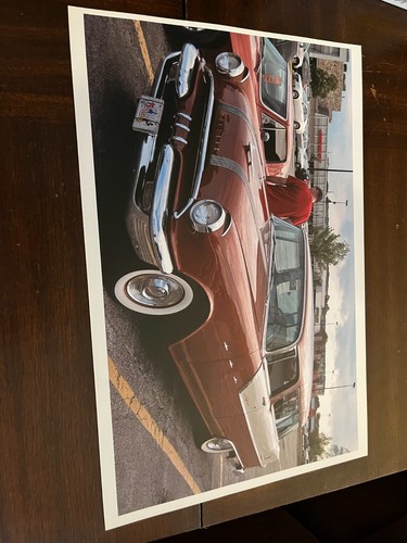 Lot of 4 Classic Car Prints 13 x 19 - Picture 10 of 14
