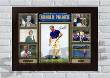 Arnold Palmer Golf icon A4/A3 Autograph/Print/Framed/Unframed signed gift #76