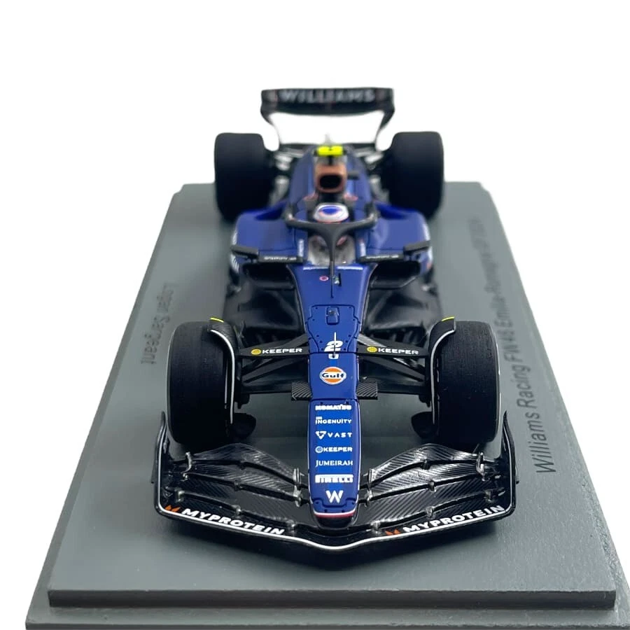 Modellino Auto 1:43 Williams FW46 F1 Emilia Romagna 2024 Logan Sargeant Formula1 - Immagine 3 di 4