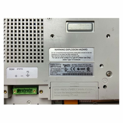 Schneider Touch panel XBTGT5330 90 days warranty Used in good condition - Picture 3 of 3