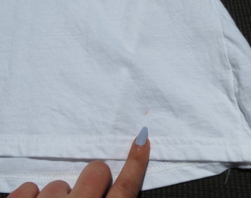 T-shirt maglietta classica ANVIL US donna L bianca dipinta acquerello Barack Obama - Foto 5 di 6