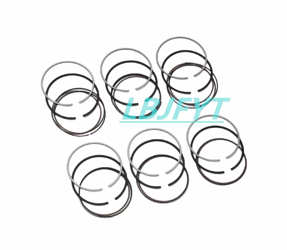 Juego de 6 anillos de pistón de motor STD para Mercedes-Benz E350 C320 CDI BlueTec 3.0 OM642 Foto 2 de 4