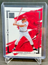 2024 Panini Impeccable JOHNNY BENCH Holo 49/60 #62 Reds