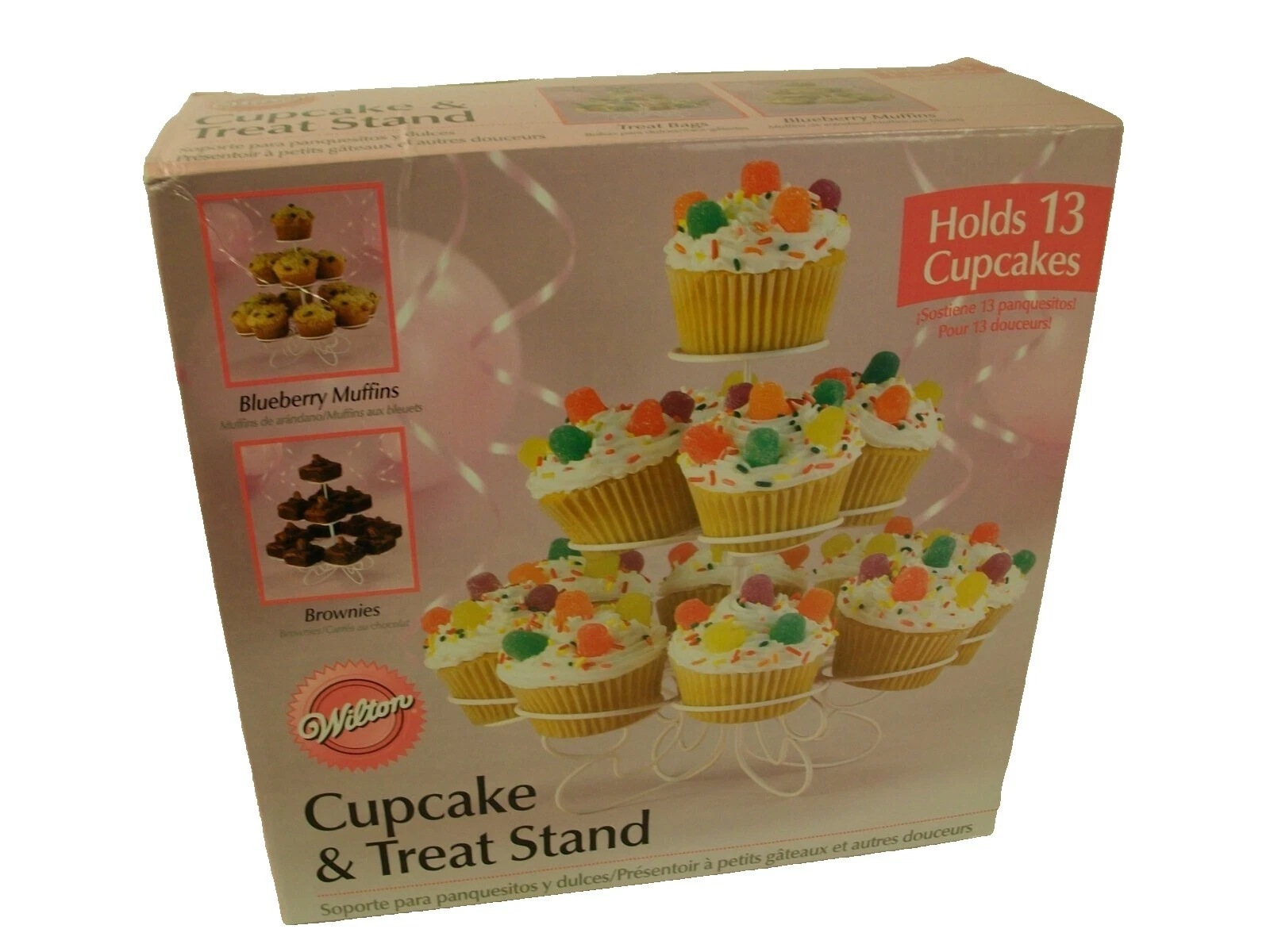 Pastel de plástico blanco Wilton & Cupcake Stands