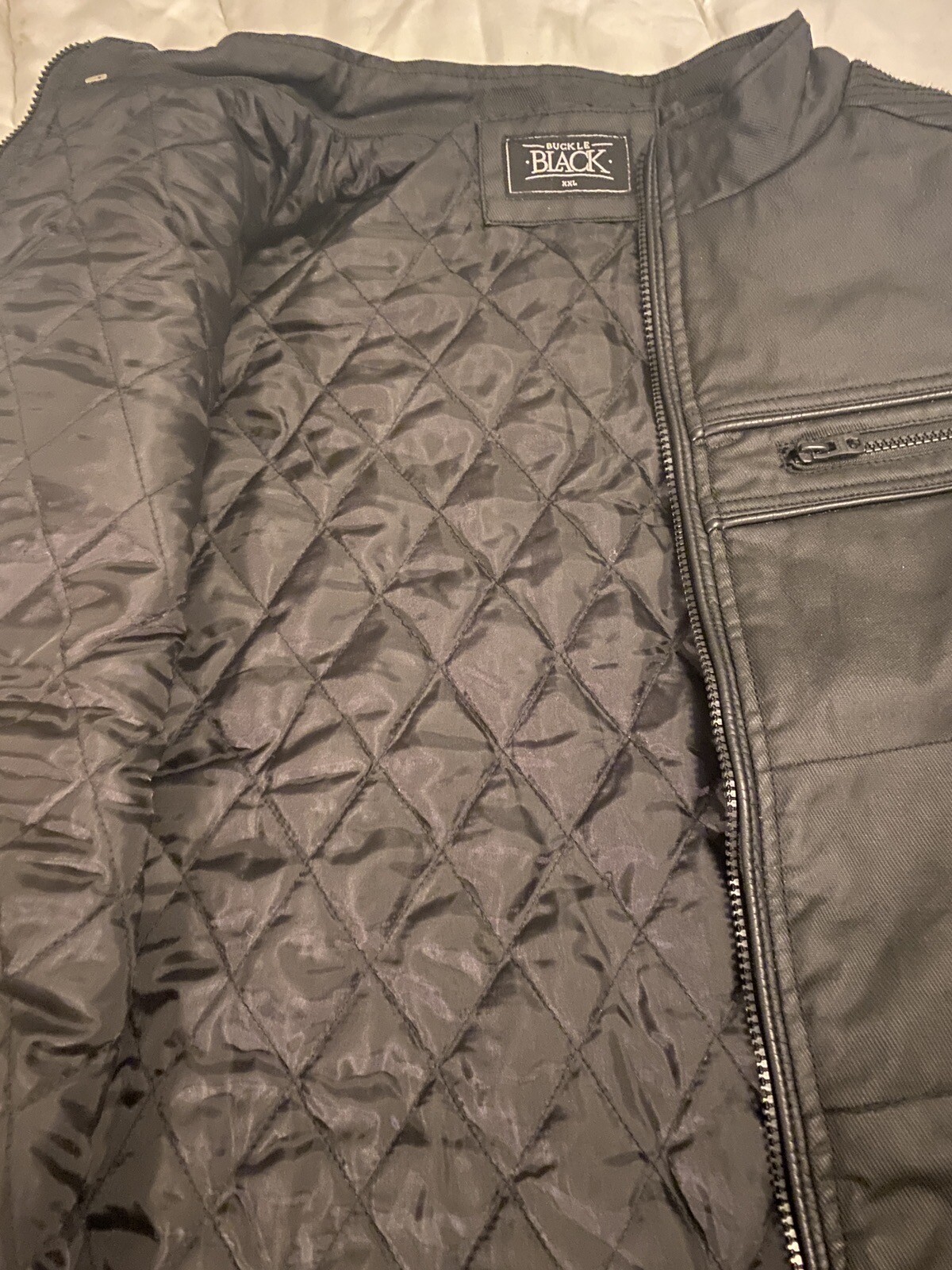 BKE BUCKLE MEN'S BLACK XXL VEST JACKET COAT SIZE XXL eBay