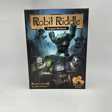 Robit Riddle Storybook Adventures Board Game Robots Modern Complete Collectible