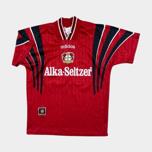 Maglia calcio Bayer 04 Leverkusen Ze Elias #13 Home 1996 1997 Adidas Adults S - Foto 2 di 7