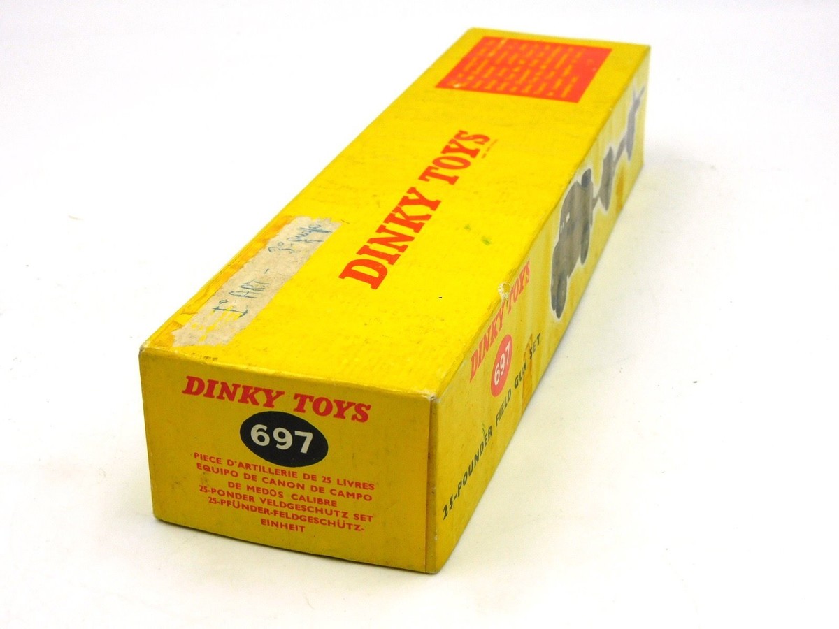 Dinky toys 697 : pounder field gun set – tracteur d'artillerie - Collection