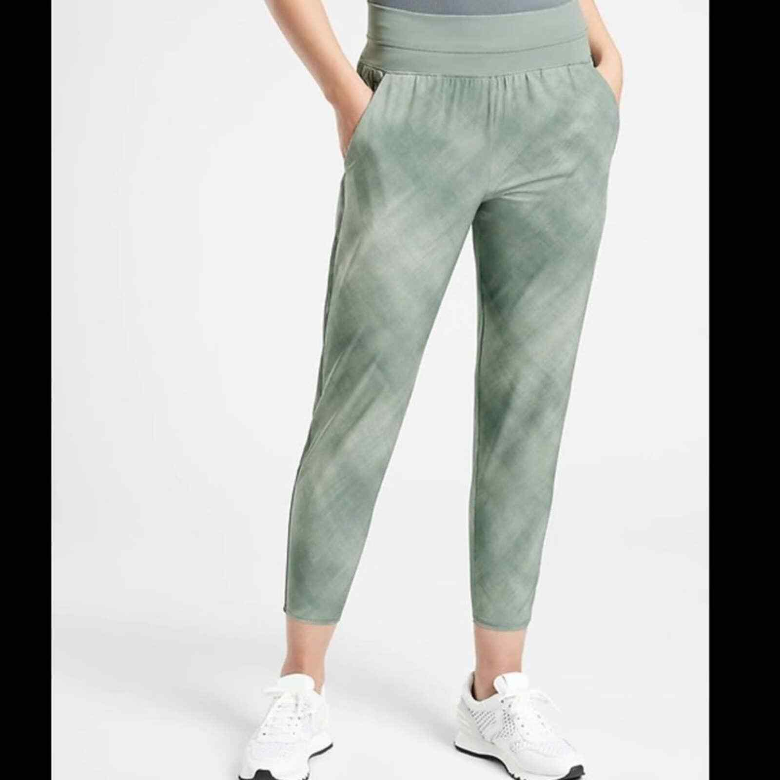 Nwot Athleta nolita slim tapered printed crop pants sz 8 J2 eBay