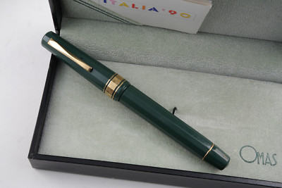 OMAS 1990 WORLD CUP SOCCER CHAMPION ITALIA FOUNTAIN PEN - (M Nib