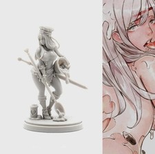 28mm model kit resin kit KINGDOM DEATH KD Female Swordsman Resin Soldier