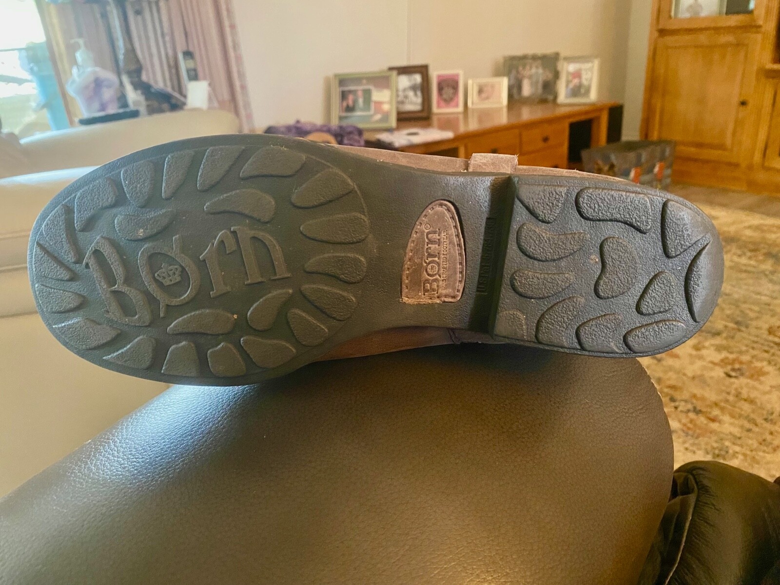 Born Women's Leather Riding Boots Size 11 eBay