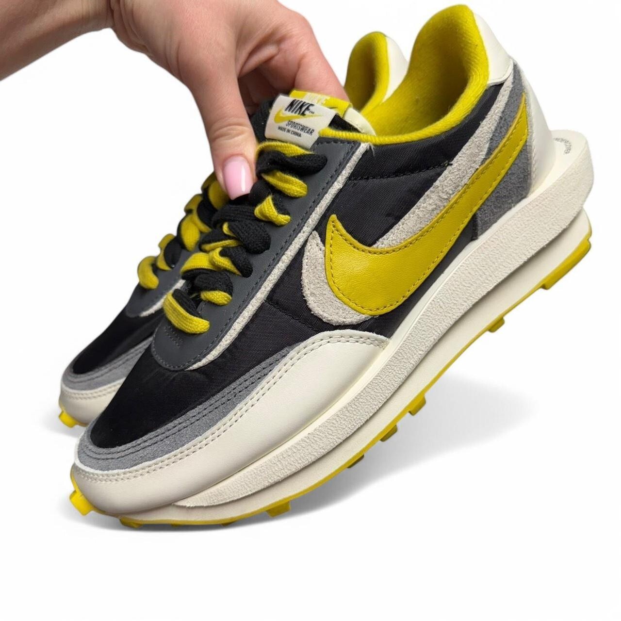 SACAI X NIKE Scarpe Nike Sacai x Undercover x LD Waffle Donna Taglia 7 Nero Bright Citron