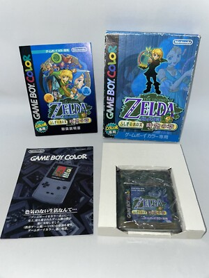 The Legend of Zelda Oracle of Ages CIB (JP Version)(Gameboy Color Nintendo,2001)