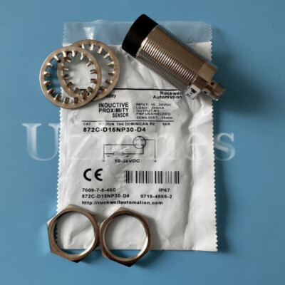 Inductive Sensor Switch 872CD15NP30D4 For Allen Bradley 872C-D15NP30-D4 4-Pins