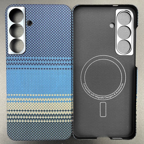 for Samsung Galaxy S25 Ultra Carbon Fiber Case S25 S25+ Ultra-thin Aramid Fiber - Picture 111 of 177