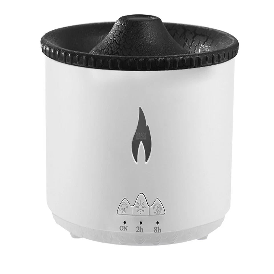 Essential Oil Flame Effect Diffuser Home Aromatherapy Air Humidifier New - Image 2 of 4