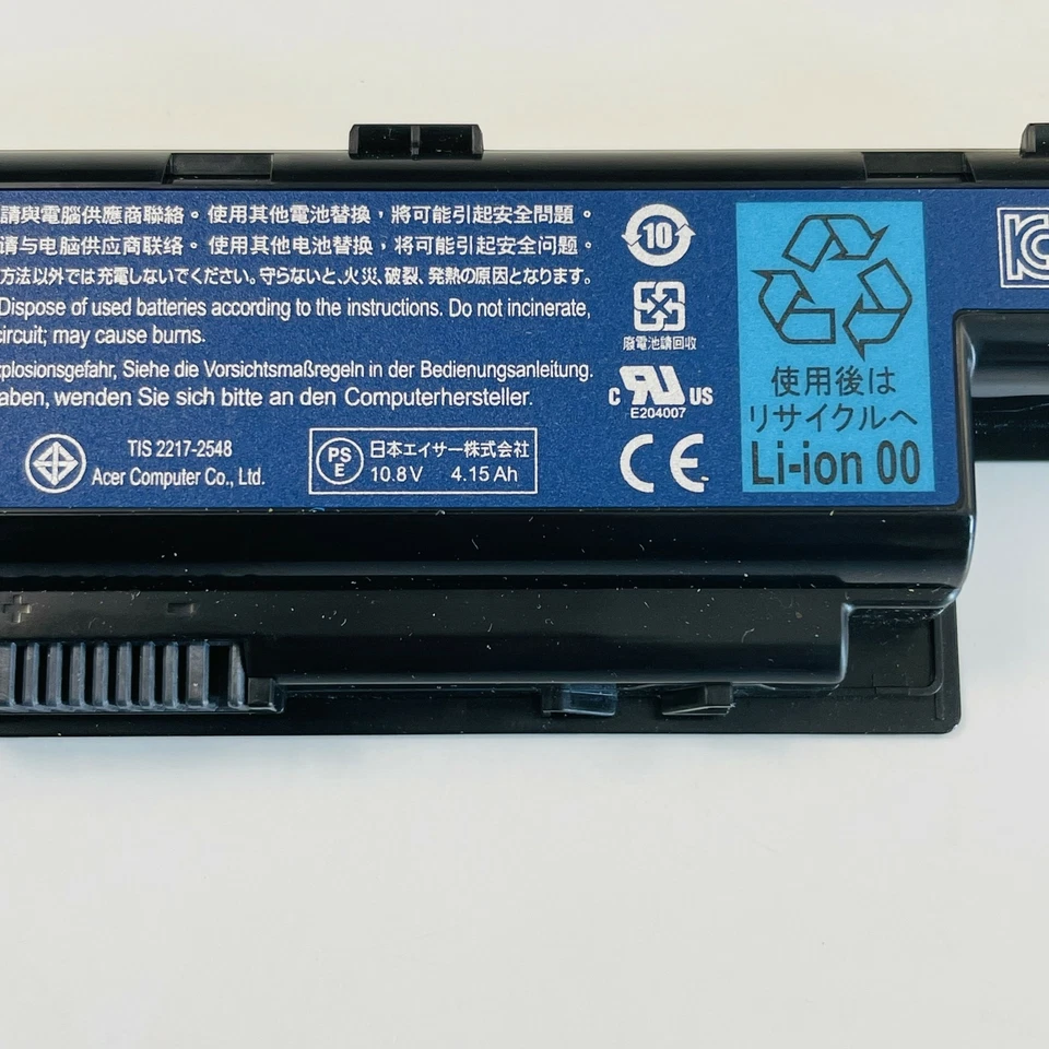 Batería Portátil Acer Aspire 4339 4339-2618 10.8V 4400mAh 48Wh AS10D31 AS10D51 Foto 4 de 4