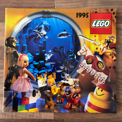 Vintage LEGO Katalog 1995 Broschüre 1990er Jahre Sammlung Werbung