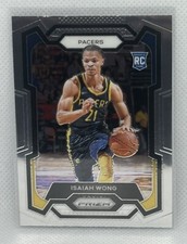 Isaiah Wong 2023-24 Panini Prizm #154 RC Indiana Pacers