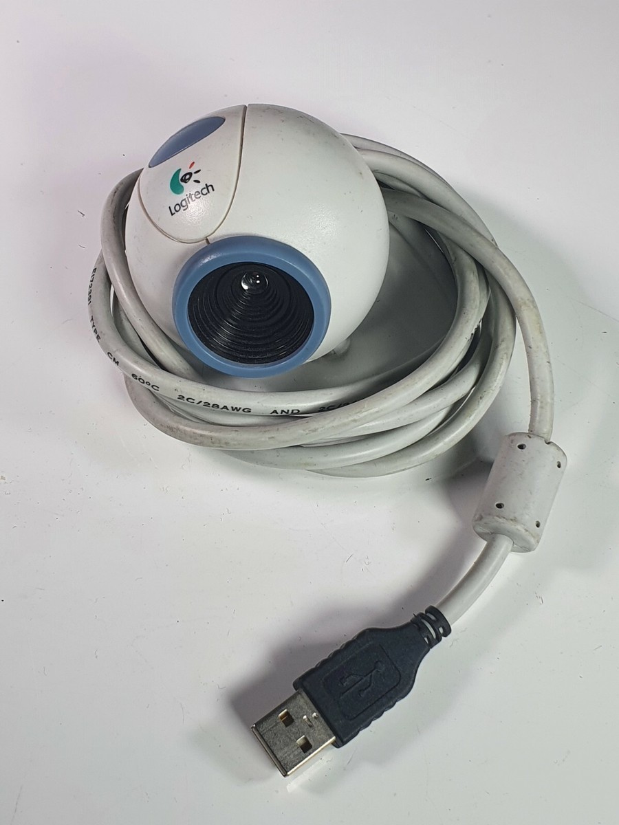 Vintage Logitech Quick Cam Lens USB V-UH9 Webcam No stand