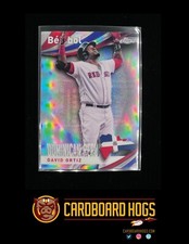 David Ortiz - 2021 Topps Chrome Beisbol Insert Refractor #B-2 Boston Red Sox