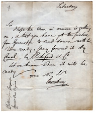 John Talbot 16th Earl Shrewsbury Signed Letter 1842 Autograph Hi Steward Ireland
