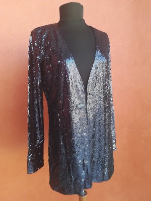 MARLLA MODEL FAIRYTALE SEQUINED CARDIGAN SIZE M