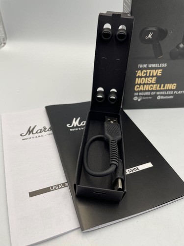 Marshall Motif II True Wireless Active Noise-Canceling Earbuds Headphones, - Picture 9 of 9