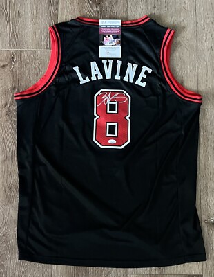 Minnesota Timberwolves Lavine Usa Jersey Zach LaVine Signed Custom