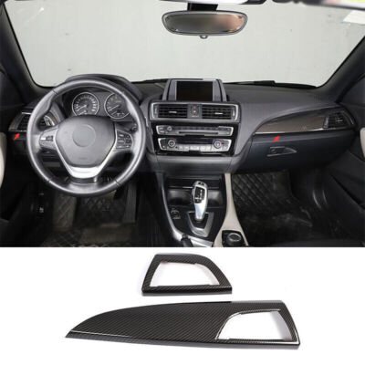 For BMW F20 F21 F22 F23 Carbon Fiber Style Left And Right Air Outlet Vent Trim