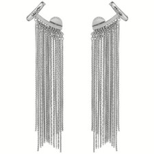 Orecchini Lunghi Liu-Jo LJ2783 In Acciaio Multi Filo