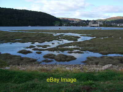 Foto 12x8 Ufer des Flusses Conwy bei Flut Beachten Sie die herbstlichen Farben c2010