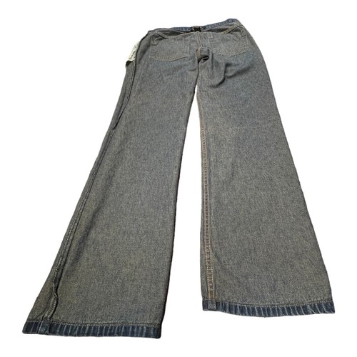 Jeans da uomo Kenneth Cole New York taglia 31x31 leggeri bassi dritti scuri anni '90 - Foto 5 di 11