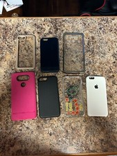 Mixed Lot Of iPhone And Samsung Cases not Sure What Phones They Fit 