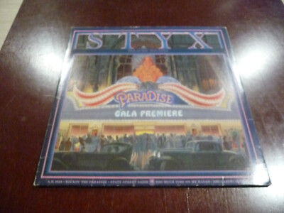Styx Paradise Theatre A&M SP-3719 Vinyl LP Record Album Etched Gatefold