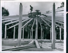 1966 Atomedic Hospital Lc Bowers Construction Company Rising Steel 8X10 Photo
