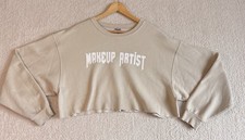 Jerzees Super Sweats New Blend Women's Cropped Crew Neck Sweatshirt Size XL