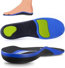 220 Lbs Heavy Duty Support Plantar Fasciitis Insoles Arch Support Work Boot Sh