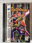 Pandemonium (Sega Saturn, 1996)  Complete Manual and Reg Card- Clean Disc TESTED