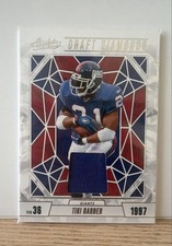 2024 Panini Absolute Memorabilia Diamonds Jersey Tiki Barber #DDJ-TBR  Card