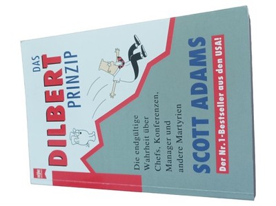 Das Dilbert Prinzip Scott Adams Satire Büroalltag Humorbuch Taschenbuch