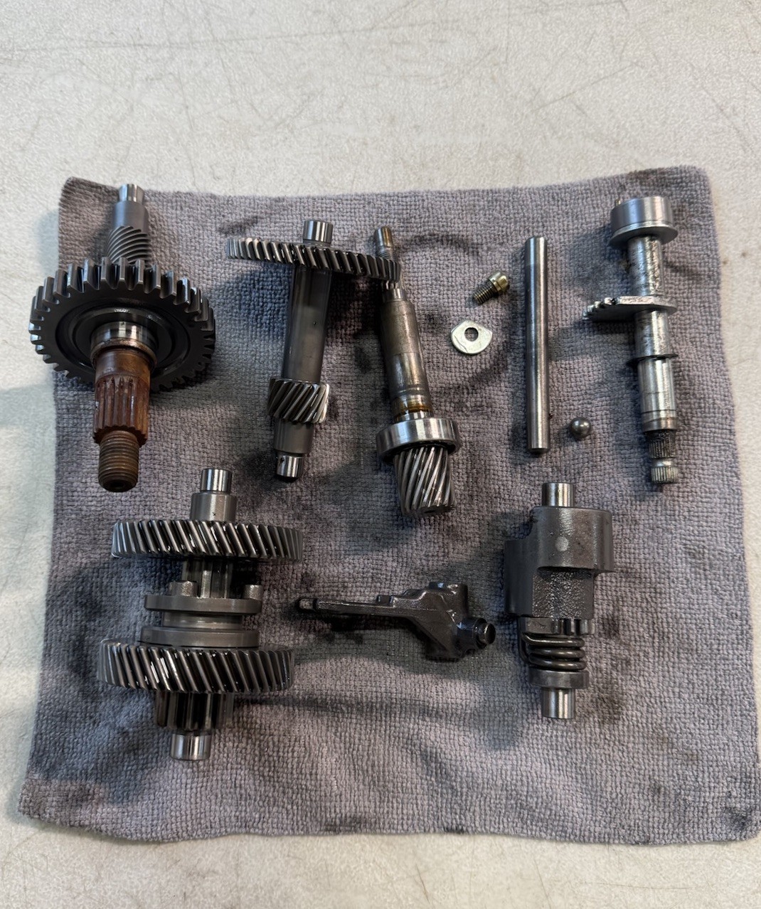 2005 2006 POLARIS PREDATOR 90 TRANSMISSION GEAR SET SHIFT DRUM FORK